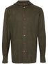 houndstooth-pattern hoodie
